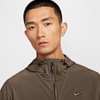 เสื้อแจ็คเก็ตอเนกประสงค์เคลือบกันน้ำมีฮู้ดผู้ชาย Nike Repel Unlimited