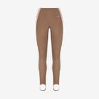 Leggings de tiro alto de 66 cm con estribo y cordón de ajuste para mujer NikeSKIMS Shine