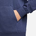 Sweat à capuche et zip Nike Sportswear Club Fleece pour Homme