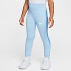 Nike Dri-FIT Swoosh Motion Toddler Leggings - Psychic Blue