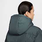 나이키 스포츠웨어 메트로 여성 써마 핏 루즈 핏 후드 패딩 재킷