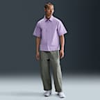 Nike Club Men's Short-Sleeve Button-Down Shirt