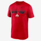 Ohio State Primetime Kinetic Mantra Legend Men's Nike Dri-FIT College T-Shirt - Red