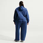 Nike Sportswear Club Fleece Women's Mid-Rise Wide-Leg Sweatpants (Plus Size)