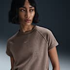 Playera de manga corta de French Terry para mujer Nike Sportswear Chill Terry