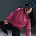 Nike Sportswear Club Fleece Big Kids' Oversized Sweatshirt (Extended Size)