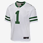 Sauce Gardner New York Jets Big Kids' Nike NFL Game Jersey - White