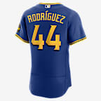 MLB Seattle Mariners City Connect (Julio Rodriguez) Men's Authentic Baseball Jersey