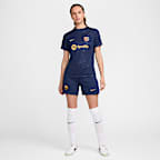 Primera equipación Stadium FC Barcelona 2023/24 Pantalón corto de fútbol tipo réplica Nike Dri-FIT - Mujer