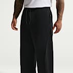 Pants de tejido Fleece de ajuste holgado con dobladillo abierto para hombre Nike Tech
