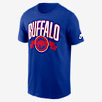 Buffalo Bills Rewind Front And Back Hit Essential Men's Nike NFL T-Shirt - Royal