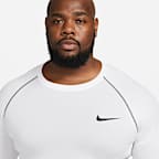 Playera de manga larga con corte ajustado para hombre Nike Pro Dri-FIT