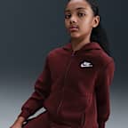 Nike Sportswear Club Fleece Big Kids' Full-Zip Hoodie
