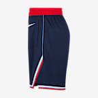 Shorts Nike Dri-FIT de la NBA Replica para hombre LA Clippers 2024/25 Swingman Icon Edition