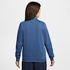 나이키 스포츠웨어 클럽 플리스 여성 쿼터집 스웻셔츠