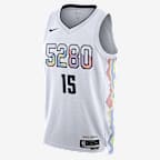 Jersey Nike Dri-FIT de la NBA Swingman para hombre Nikola Jokić Denver Nuggets 2024/25 City Edition - Blanco