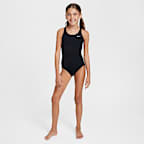 Traje de baño de una pieza Nike Swim HydraStrong para niña talla grande