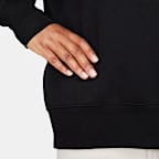 Sudadera oversized de cuello redondo de tejido Fleece para mujer Nike Sportswear Phoenix