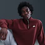 Nike Sportswear Club Men's 1/2-Zip Fleece Top