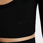 Nike Sportswear Chill Knit Women's Slim Long-Sleeve Cropped Jumper 1/2-Zip Top