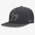 Gorra Nike de la MLB ajustable para hombre Athletics Pro