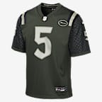 Garrett Wilson New York Jets Rivalries Collection Big Kids' Nike NFL Game Jersey - Green