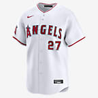 Mike Trout Los Angeles Angels Men's Nike Dri-FIT ADV MLB Limited Jersey - White