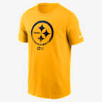 Pittsburgh Steelers Faded Essential Men's Nike NFL T-Shirt - Gold