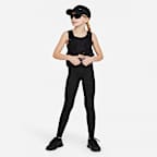 Nike Dri-FIT One Older Kids' (Girls') Leggings with Pockets