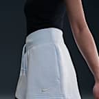 Shorts de ajuste holgado y tiro alto para mujer Nike Sportswear Phoenix Fleece