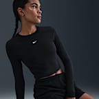 Nike Sportswear Chill Knit Women's Slim Long-Sleeve Cropped Top