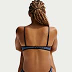 Nike Swim Women's Ripple Texture Bralette Bikini Top