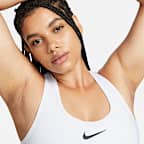 Nike Swoosh High Support verstellbarer Sport-BH ohne Polster für Damen
