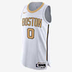 Jayson Tatum Boston Celtics City Edition Men's Nike Dri-FIT ADV NBA Authentic Jersey - White