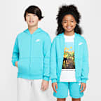 Nike Sportswear Club Fleece Big Kids' Full-Zip Hoodie