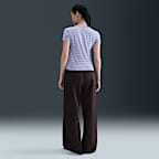 ナイキ スポーツウェア チル ニット ウィメンズ スリム ストライプド Tシャツ