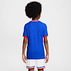 FFF (herenelftal) 2024/25 Match Thuis Nike Dri-FIT ADV authentiek voetbalshirt voor kids