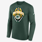 Green Bay Packers Legend Icon Men's Nike Dri-FIT NFL Long-Sleeve T-Shirt