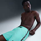 Shorts de playa o alberca de 13 cm para hombre Nike Swim Logo Tape Lap