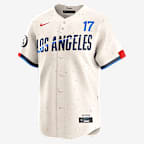 大谷 翔平 ロサンゼルス ドジャース シティ コネクト メンズ ナイキ MLB リミテッド ユニフォーム