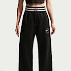Nike Sportswear Phoenix Fleece Women's High-Waisted Wide-Leg Graphic Pants