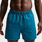 Shorts de playa o alberca de 13 cm con forro completo para hombre Nike Swim Breaker
