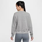 เสื้อวอร์มคอกลมผ้าเฟรนช์เทรีผู้หญิง Nike Dri-FIT One