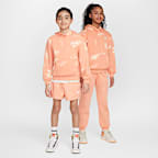 Sudadera con gorro de French Terry para niños talla grande Nike Sportswear Club