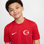 Venkovní fotbalový dres Nike Dri-FIT Replica Turecko Stadium 2024/25 pro větší děti