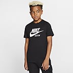 Nike Sportswear Boston Big Kids' T-Shirt - Black