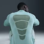 Playera de ropa interior deportiva de manga larga para hombre Nike Tech