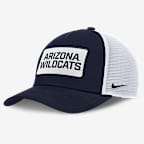 Arizona On-Field Rise Men's Nike College Trucker Adjustable Hat - Navy