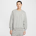 ナイキ スポーツウェア クラブ メンズ フリース クルーネック スウェットシャツ