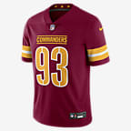 Jonathan Allen Washington Commanders Men's Nike NFL Limited Jersey - Burgundy